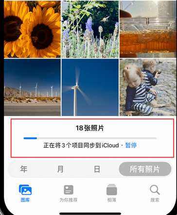 河北苹果手机服务如何解决iPhone照片无法同步到 'iCloud 照片'